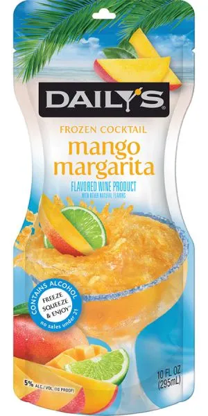 DAILY'S MANGO MARG 10OZ P 1/24