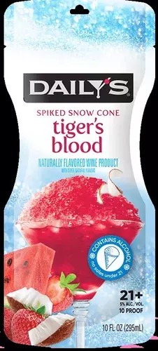 [9C4301] DAILY'S TIGER'S BLOOD 10OZ1/24