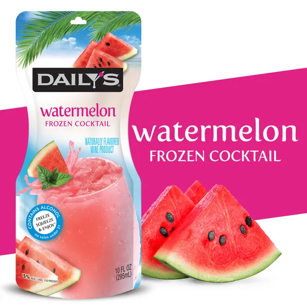 [9AC501] DAILY'S WATERMELON 10OZ P 1/24
