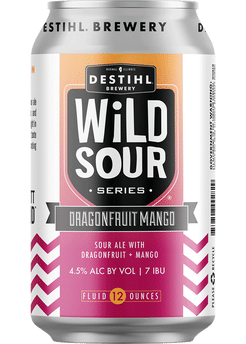 [9E2304] DESTIHL WILD SOUR DRAGONFRUIT MANGO 12OZ 4PK CANS