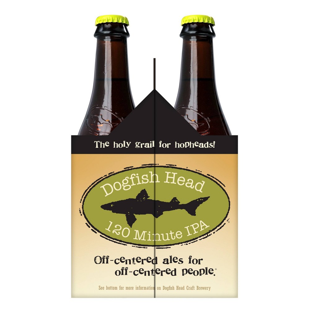 DOGFISH 120 MINUTE 12OZ 4PK BOTTLES