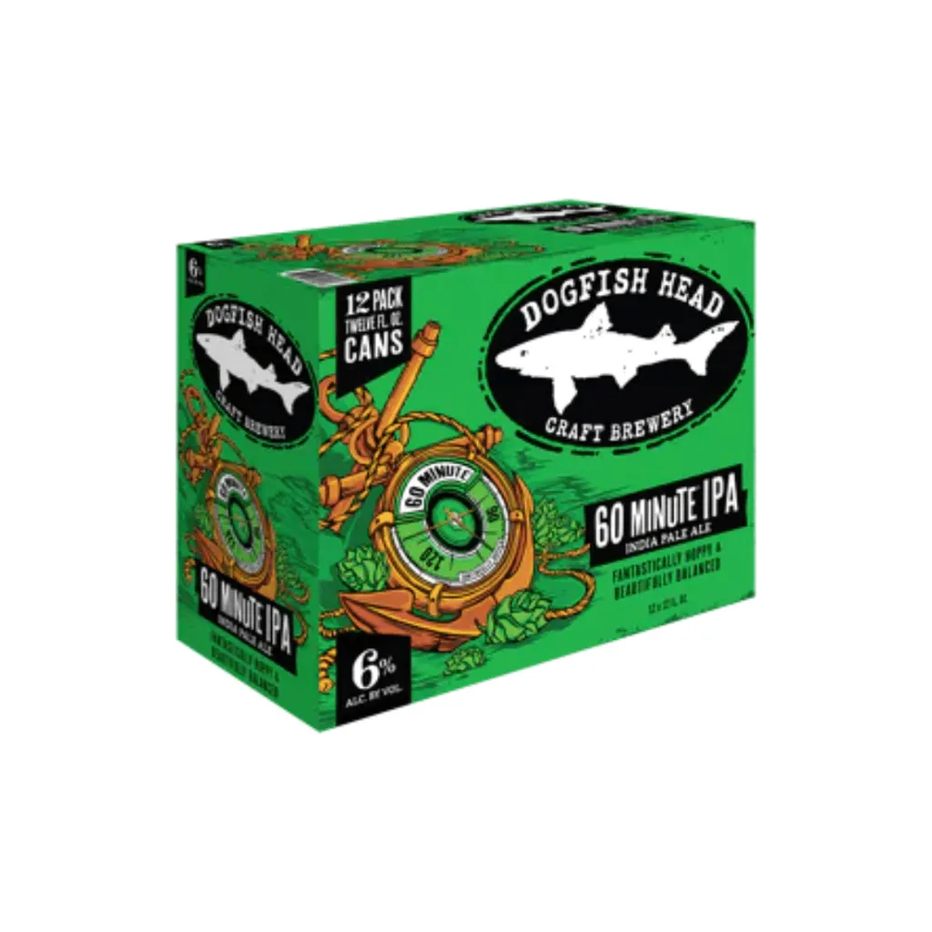 DOGFISH 60 MINUTE 12OZ 12PK CANS