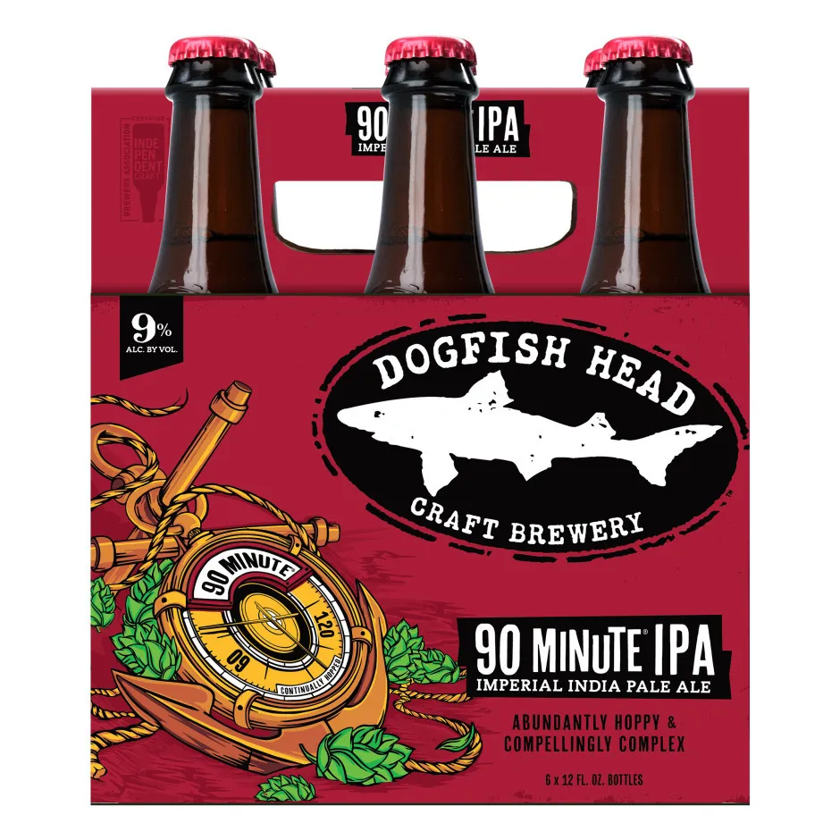 DOGFISH 90 MINUTE 12OZ BOTTLE