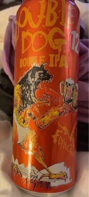 [9DEB12] FLYING DOG DOUBLE DOG IPA 19.2OZ C 1/15