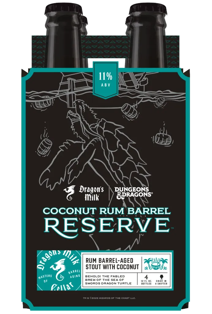 DRAGON'S MILK COCONUT  RESER 12OZ 4PK BOTTLES