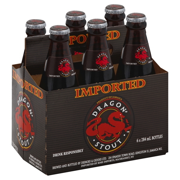 [813306] DRAGON STOUT 9.6 OZ 6PK BOTTLES
