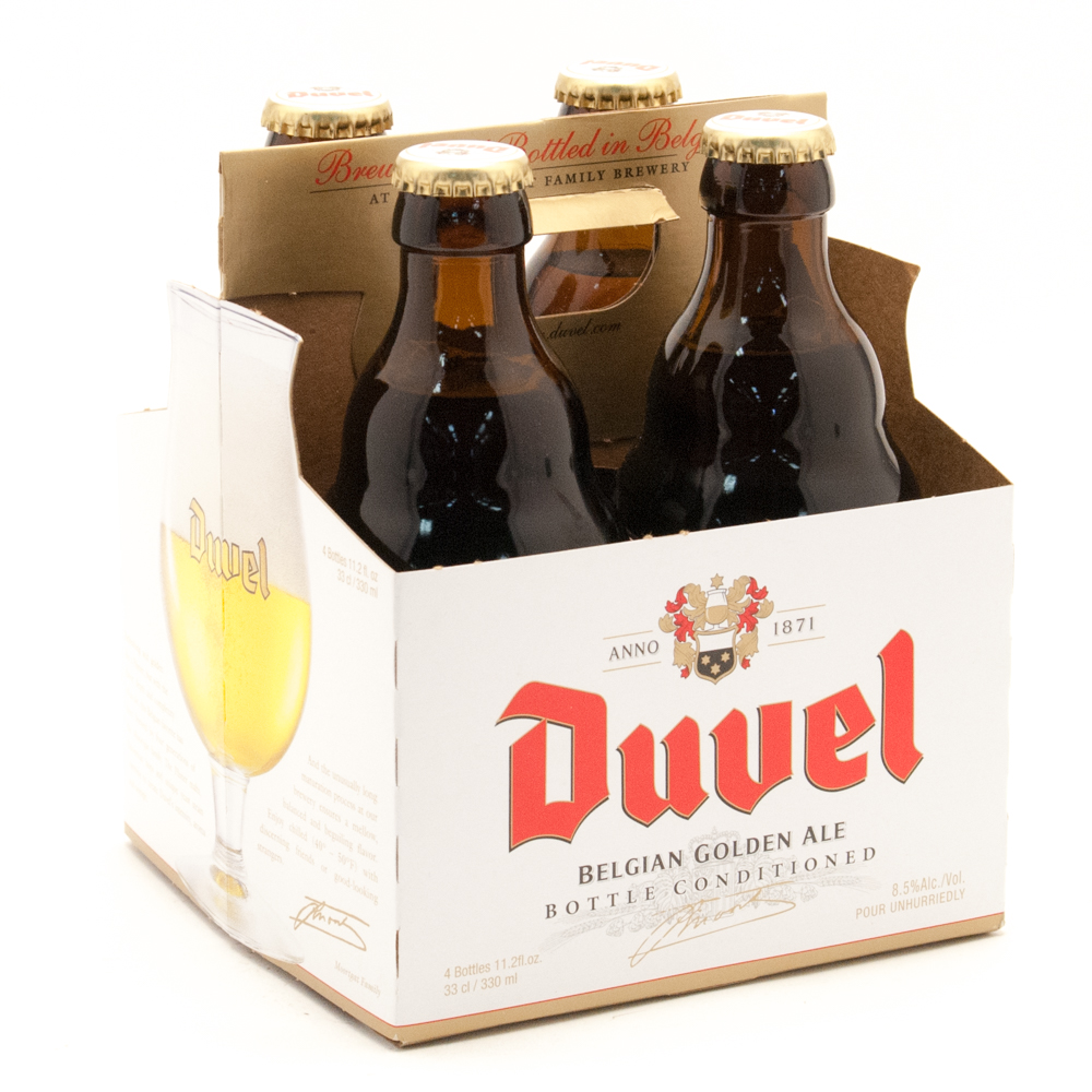 DUVEL 11.2OZ 4PK BOTTLES