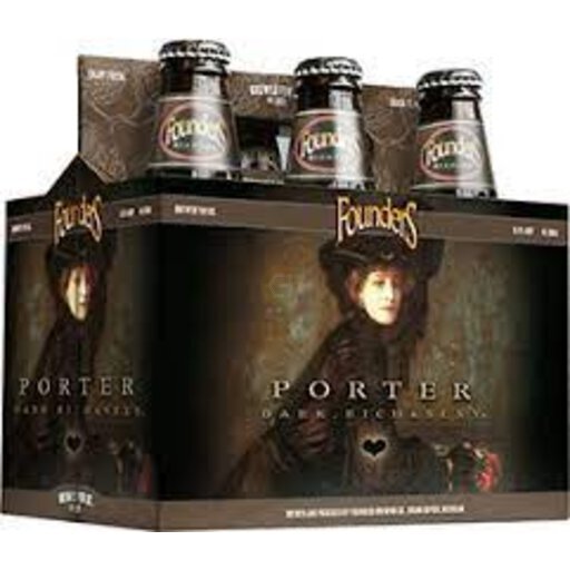 [157124] FOUNDERS PORTER 12OZ B 4/6