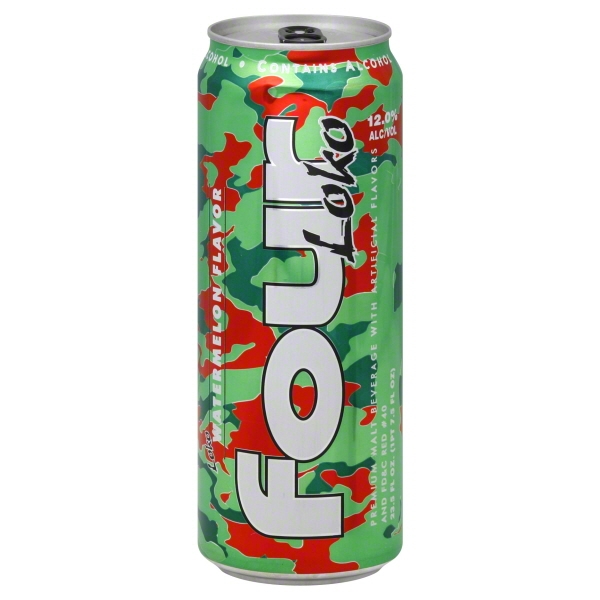 [121001] FOUR LOKO WATMLN 23.5OZ CAN