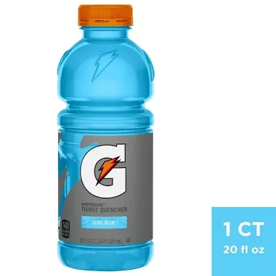 [767701] GATORADE BL 20OZ BOTTLE