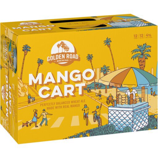 [9D6B12] GOLDEN ROAD MANGO 12OZ 12PK CANS