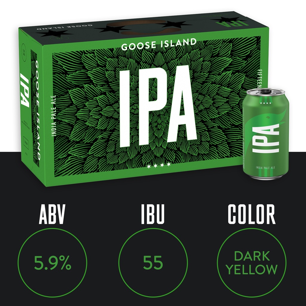[253615] GOOSE ISLAND IPA 12OZ C 1/15