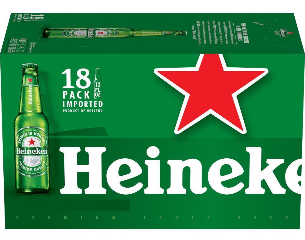 [160718] HEINEKEN 12OZ B 18PK