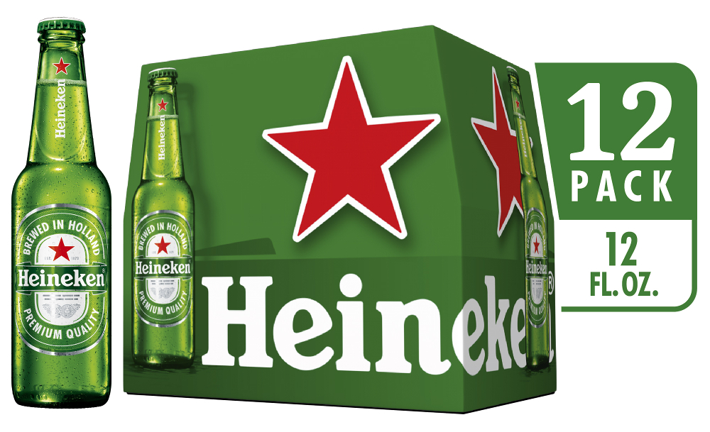 [257212] HEINEKEN 12OZ 12PK BOTTLES