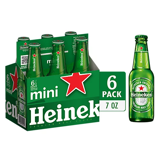 HEINEKEN 70Z 6PK BOTTLES
