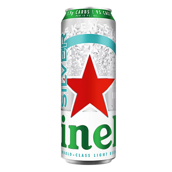 HEINEKEN SILVER 24OZ CAN