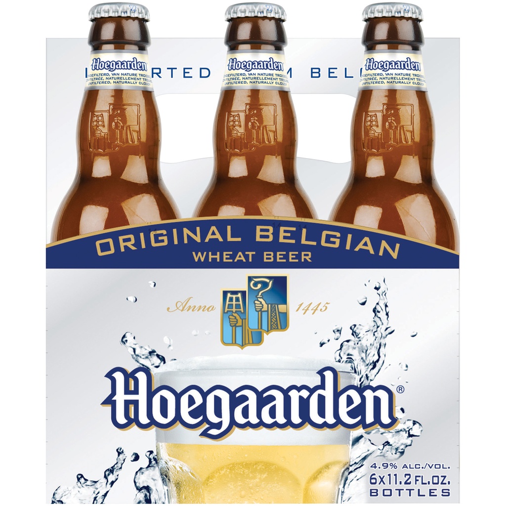 HOEGAARDEN 12OZ 6PK BOTTLES