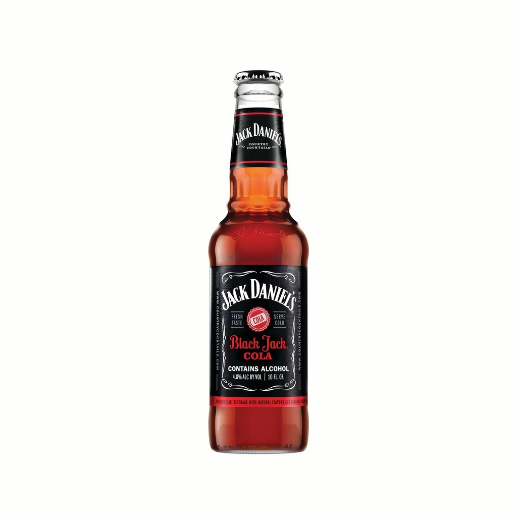 [605201] JACK DANIEL'S BLACK JACK COLA 10OZ BOTTLE