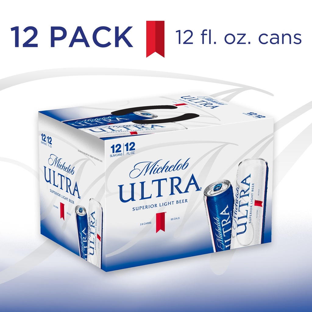 [9BC212] MICHELOB ULTRA 12OZ 12PK CANS