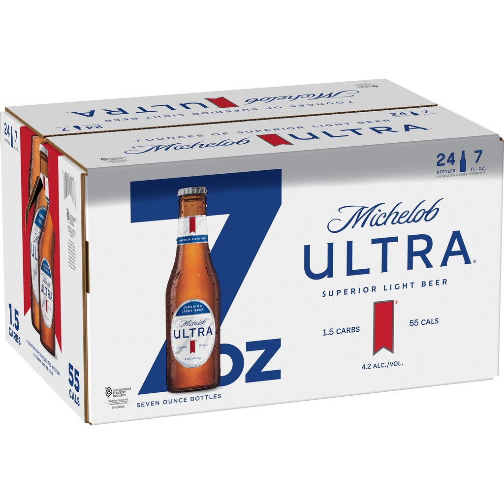 [22207] MICHELOB ULTRA 7OZ B 4/6
