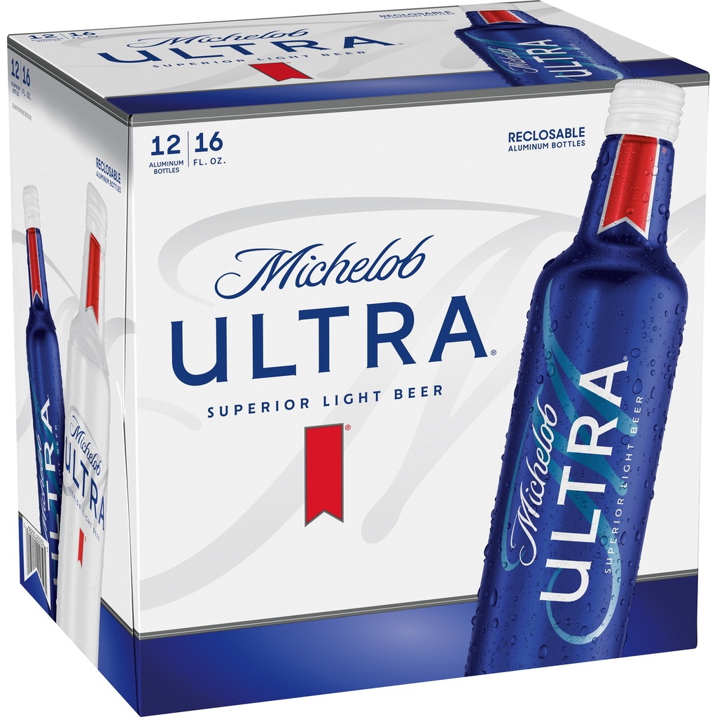 [9DED12] MICHELOB ULTRA ALU 16OZ 12PK CANS