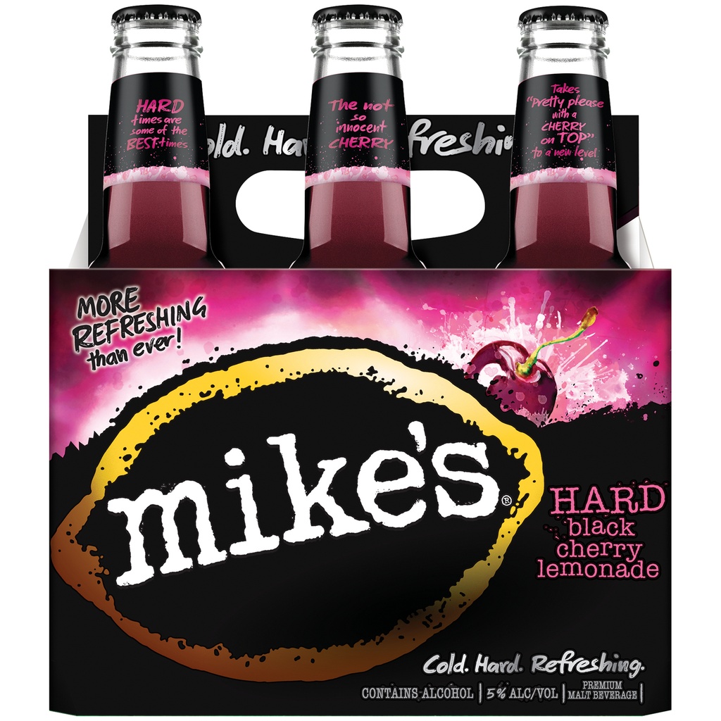 [738706] MIKE'S BLACK CHERRY 12OZ 6PK BOTTLES