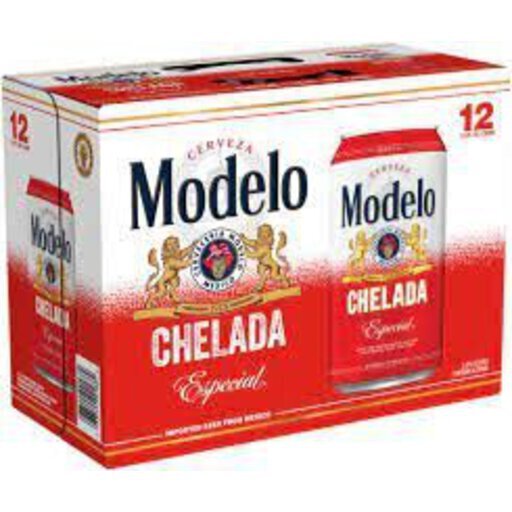 [9D3E12] MODELO CHELADA 12OZ 12PK CANS