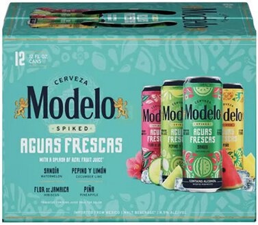 [9DF112] MODELO FRESCAS V-PK 12OZ 12PK CANS