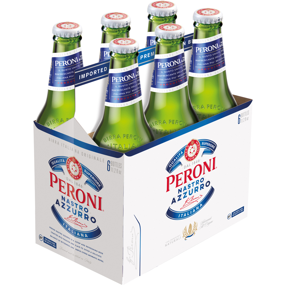 [363306] PERONI 12OZ 6PK BOTTLES