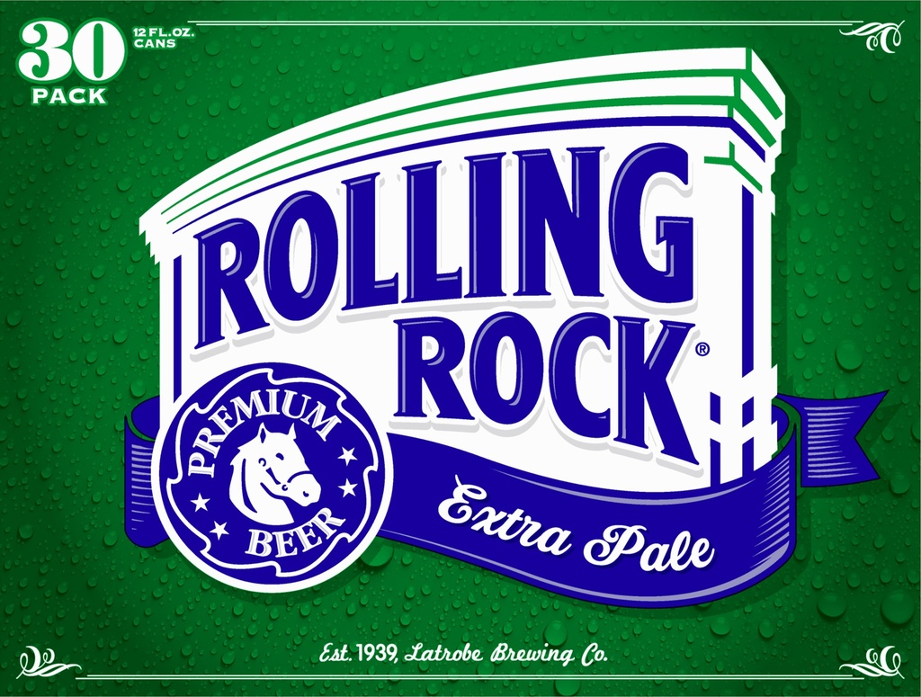 [113330] ROLLING ROCK 12OZ CN 30PK