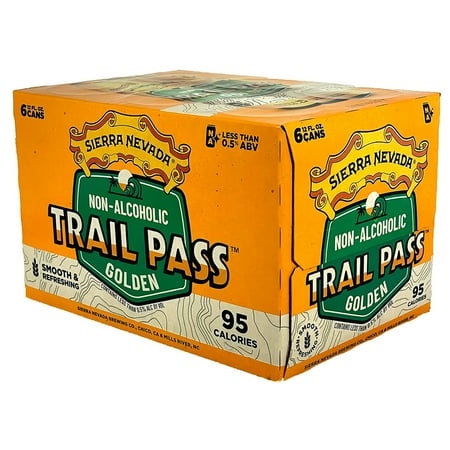 SIERRA NEVADA TRAIL PASS GOLDEN NA 12OZ 6PK CANS