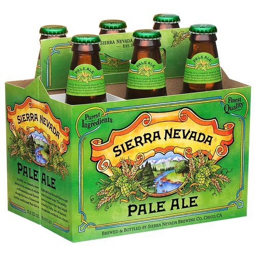 SIERRA NEVADA PALE 12OZ 6PK BOTTLES