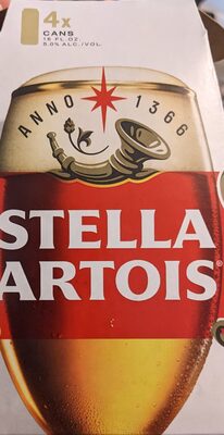STELLA ARTOIS 16OZ 4PK CANS
