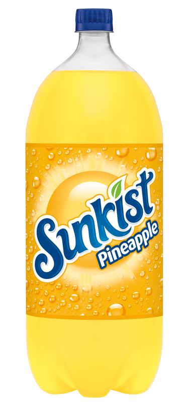 [644901] SUNKIST PINEAPPLE 2L BOTTLE