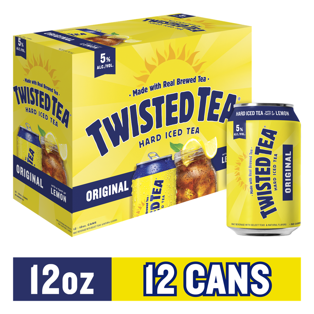 [123712] TWISTED TEA 12OZ 12PK CANS