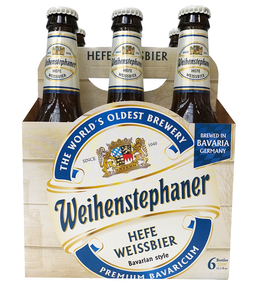 [121906A] WEIHENSTEPHAN HEFE 12OZ 6PK BOTTLES