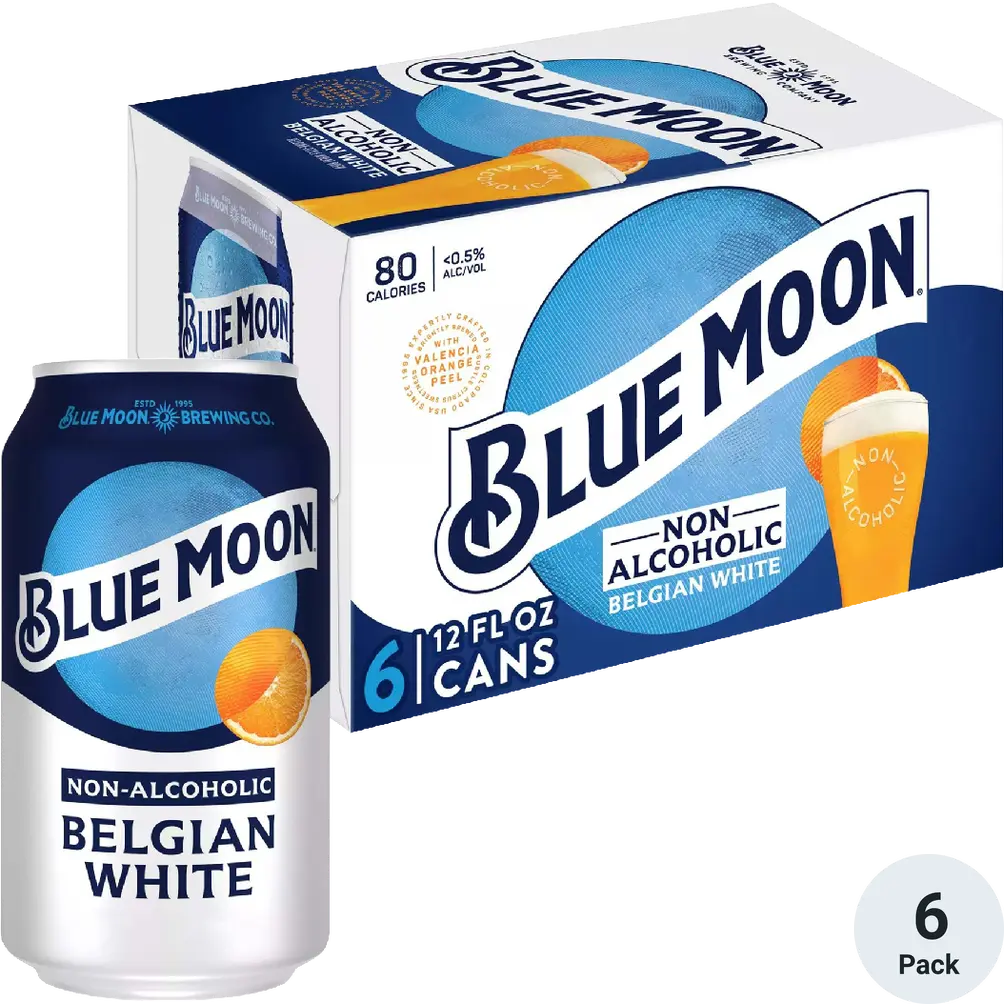 BLUE MOON NA 12OZ 6PK CANS