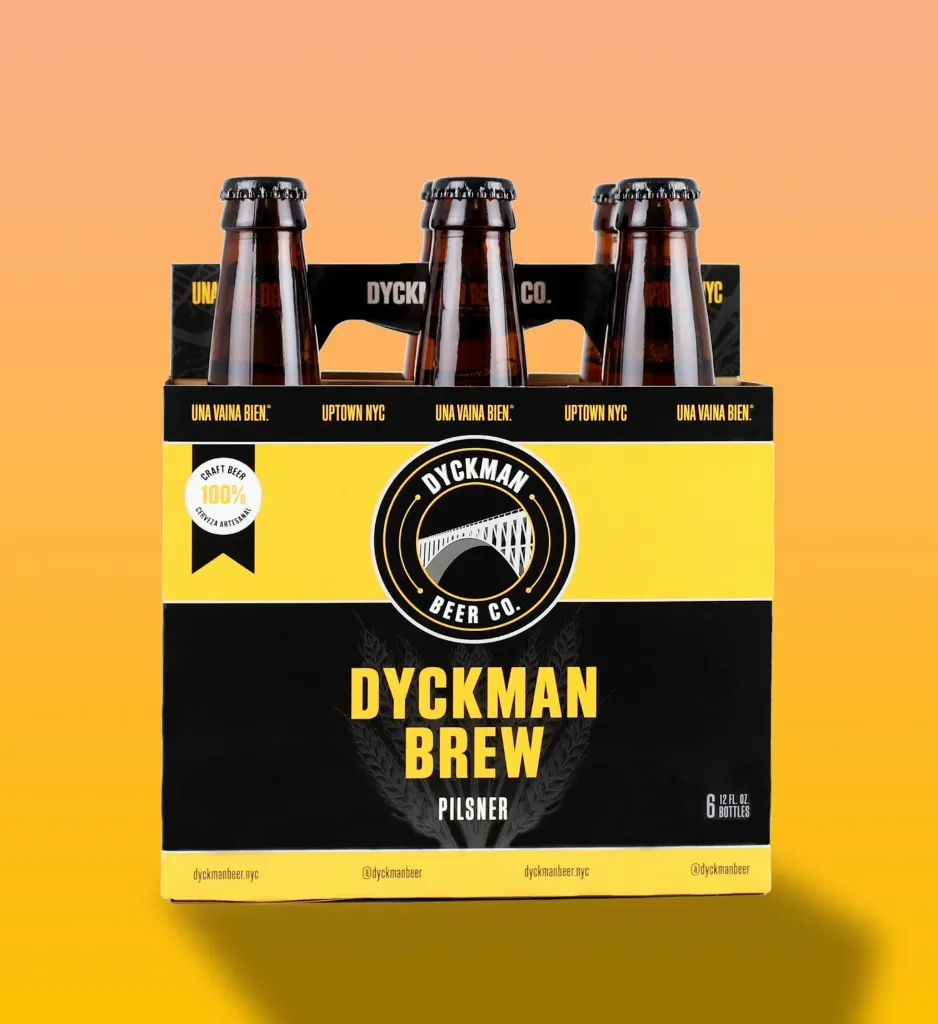 [9BAE06] DYCKMAN PILSNER 12OZ 6PK BOTTLES
