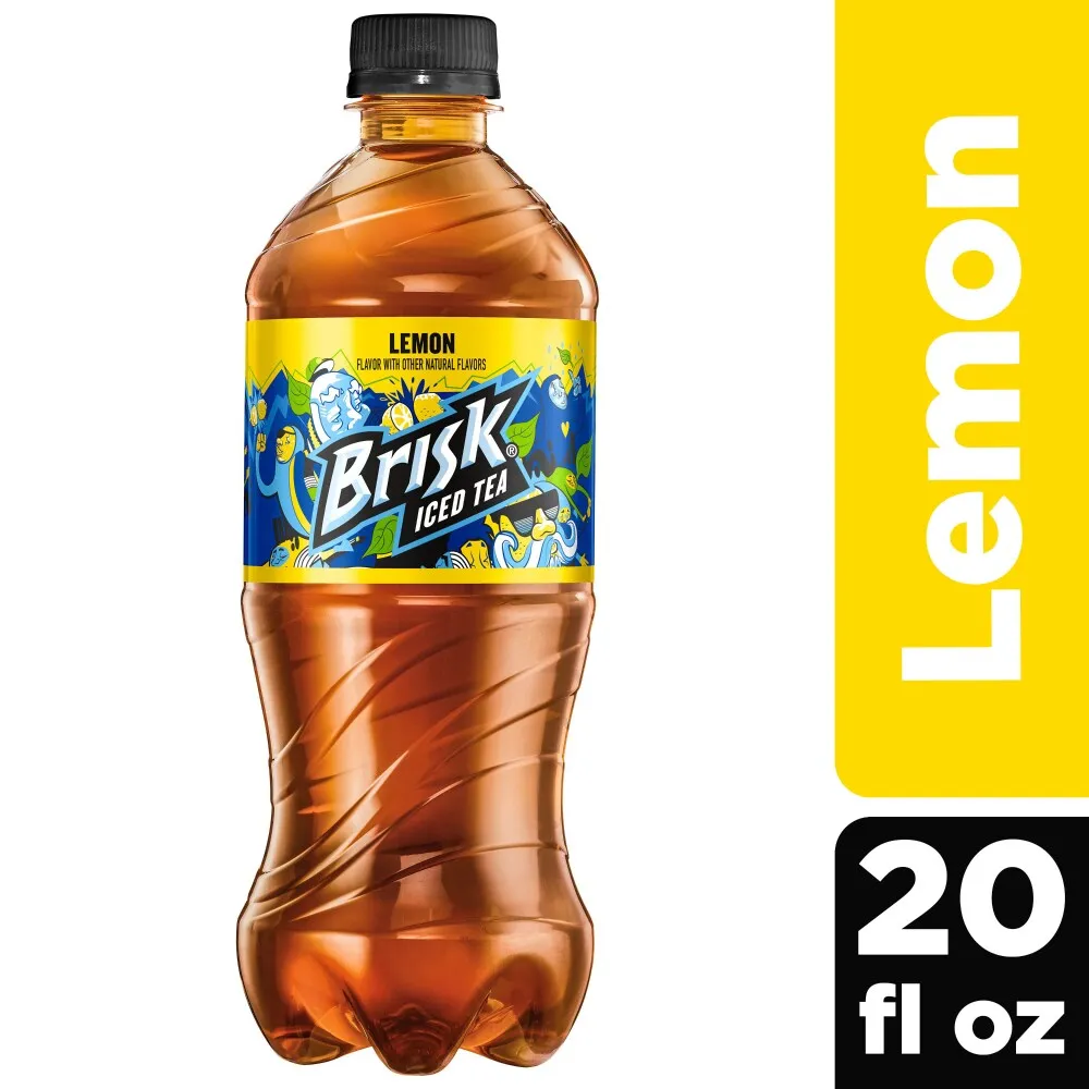 [750101] BRISK LEMON TEA 20OZ BOTTLE