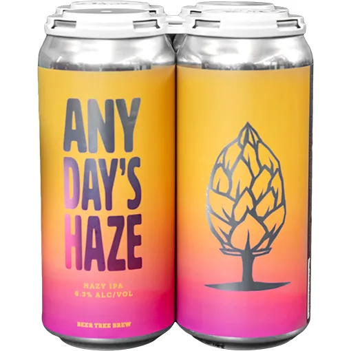 [9D9124] BEER TREE ANY HAZE 16OZ C 6/4