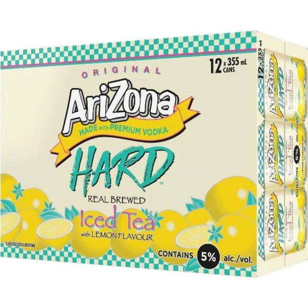 [613008712] ARIZONA HARD TEA 12OZ 12PK CAN