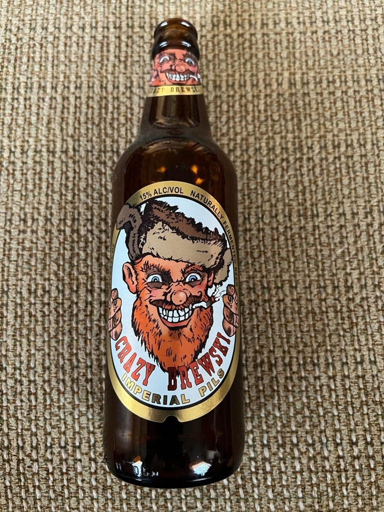 CRAZY BREWSKI 16.9OZ B 1/20
