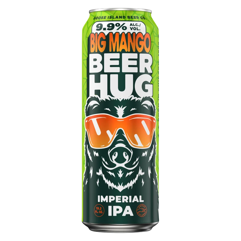 [9BF301A] GOOSE ISLAND BEER HUG MANGO 19.2OZ CAN