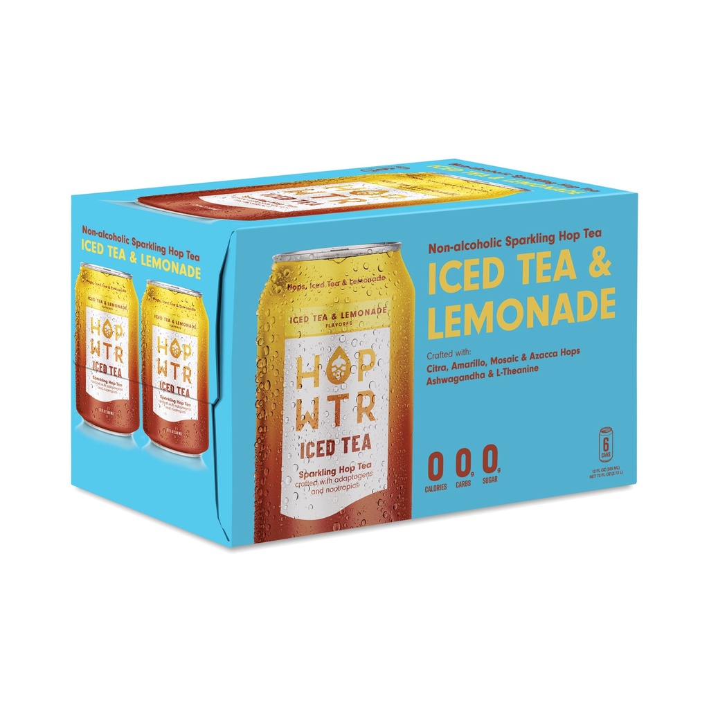 [9D0A06C] HOP WTR LIME 12OZ C 4/6