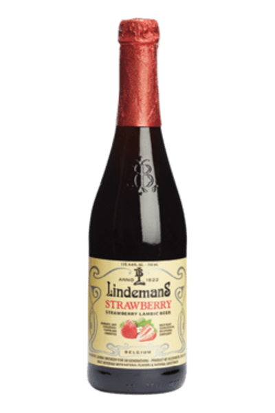 [8255001] LINDEMANS STRAWBERRY 25.4OZ BOTLLES