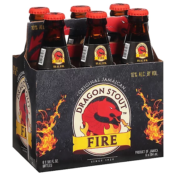 [9854824] DRAGON FIRE STOUT 9.6OZ NR 4/6