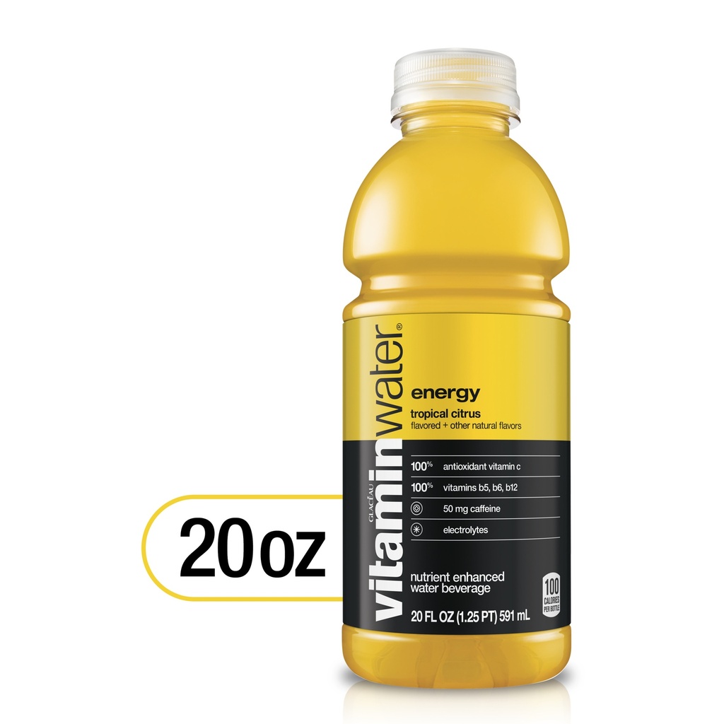 [786601] VITAMIN ENERGY TROPICAL CITRUS 20OZ BOTTLE 