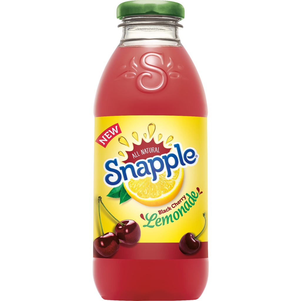 SNAPPLE BLACK CHER 16OZ BOTTLE