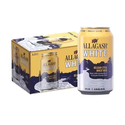 [851406X] ALLAGASH WHITE 12OZ 6PK CANS