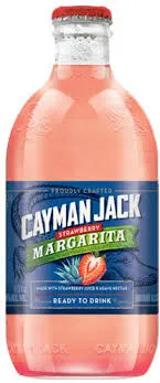 CAYMAN JACK MARGARITA  STRAWBERRY 11.2OZ BOTTLE 